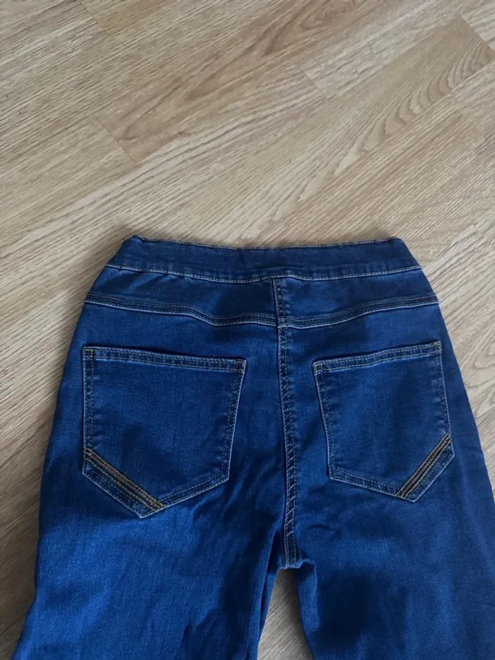 Jeans skinny 14 ans tape à l’oeil 164 cm - photo numéro 6