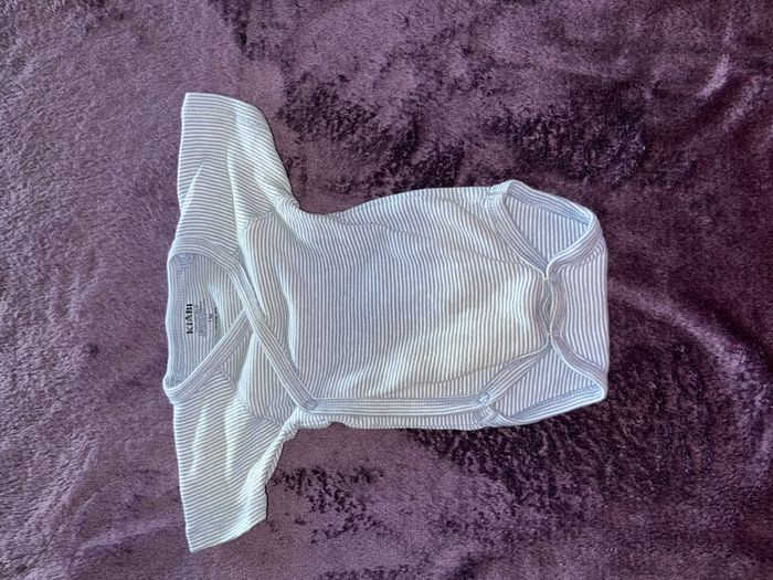 Lot de 3 bodies bébé garçon 1 mois KIABI - photo numéro 4