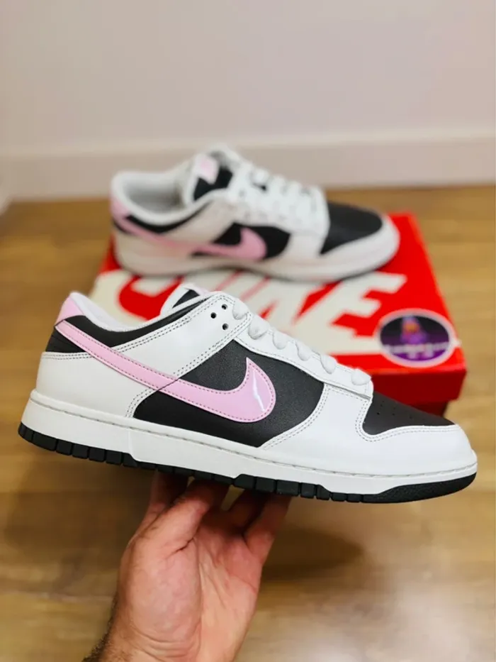 Nike Dunk Low Summit White Pink Foam Taille 44.5