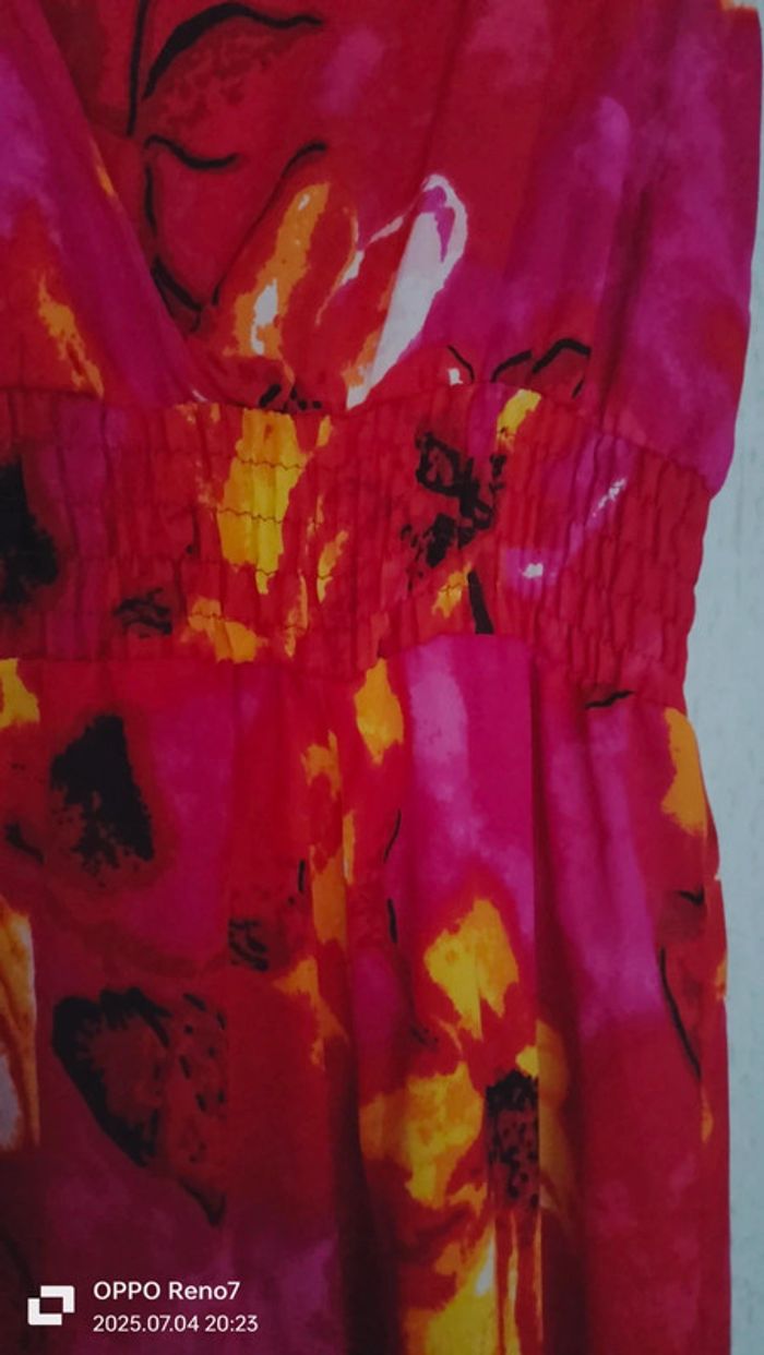 Longue robe rouge chic - photo numéro 5