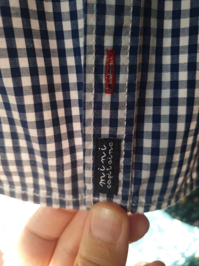 Chemise à carreaux 36m TAO - photo numéro 2