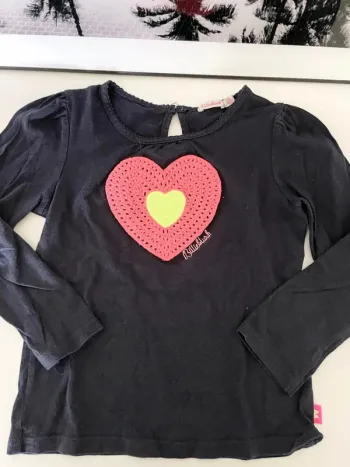 T-shirt manches longues billieblush 5 ans