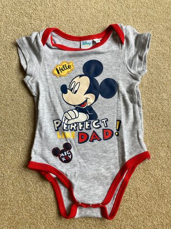 Body 12 mois mickey