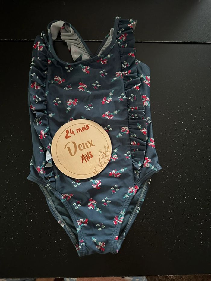 Maillot de bain fleuri TAO 24mois