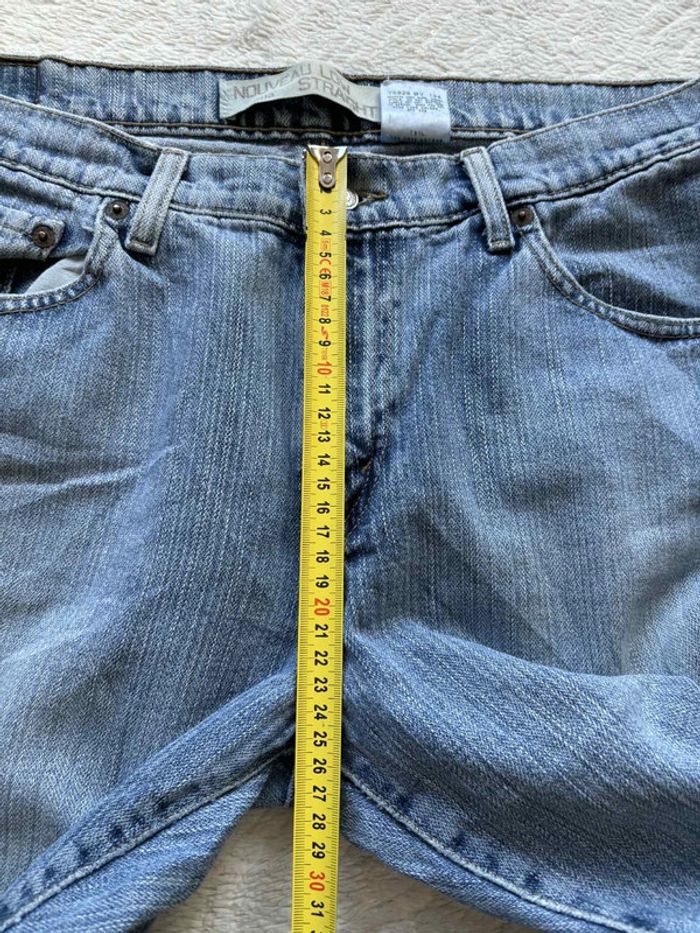Jean Levi’s femme 505 nouveau low straight droit bleu clair XL/42 W32 Mexico 2000s rare us - photo numéro 17
