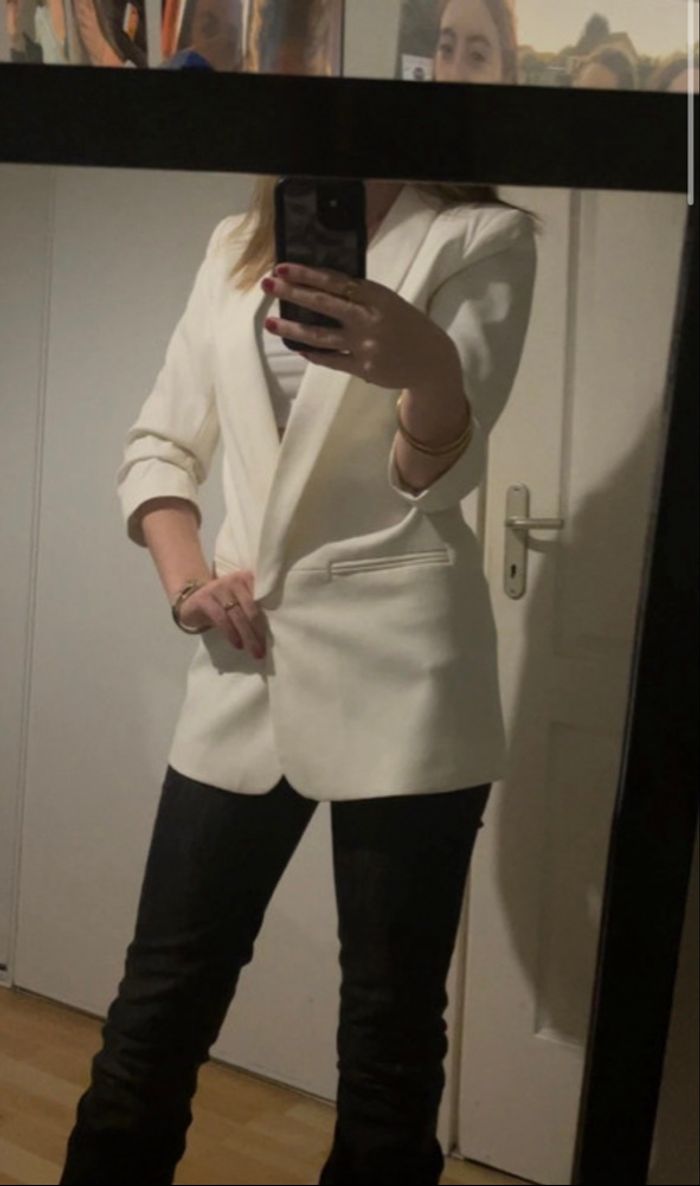 Blazer chic et unicolore - photo numéro 2