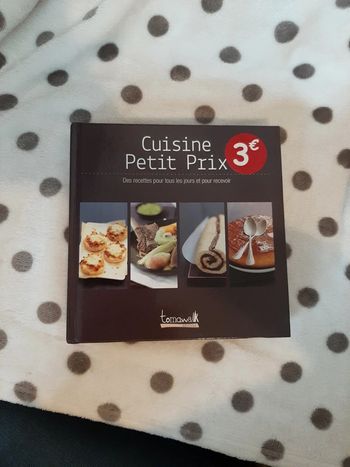 Livre recettes cuisine petit prix