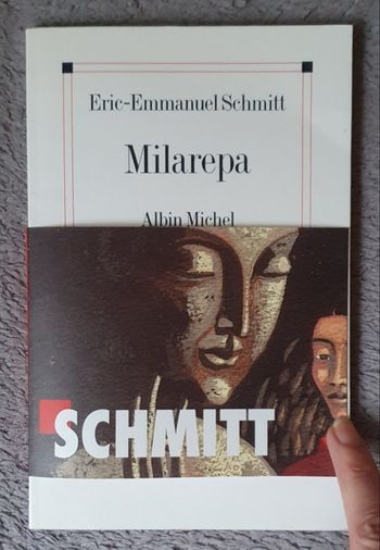 Roman philosophique "Milarepa" / Éric-Emmanuel Schmitt aux Éd. Albin Michel