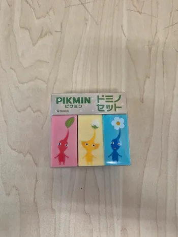 Set 9 dominos décoratifs Pikmin