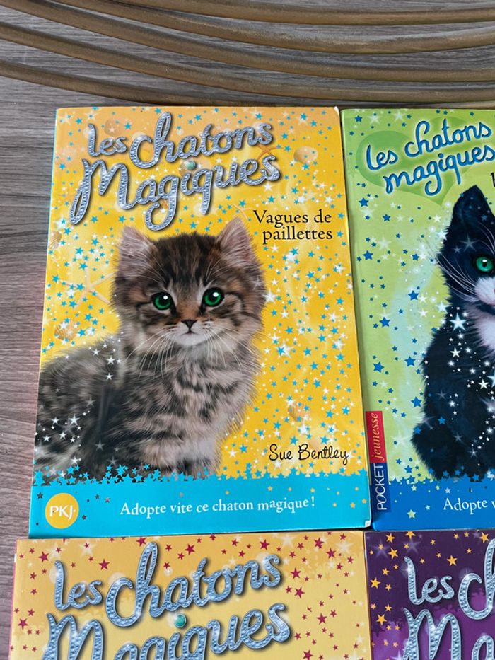 Lot de 4 livres les chatons magiques - photo numéro 5