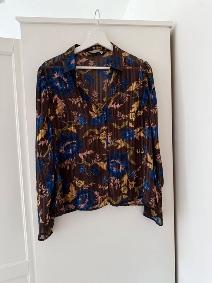 Belle chemise blouse fluide neuve Promod 🥰 38 M - photo numéro 9