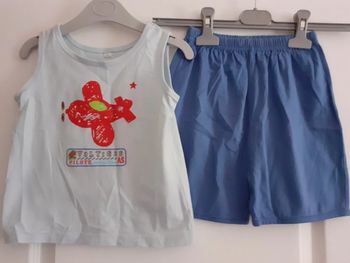 Pyjashort garçon 2 ans