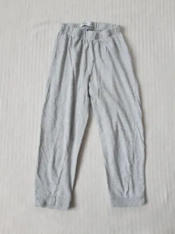 Pantalon gris pyjama Tex 3/4 ans