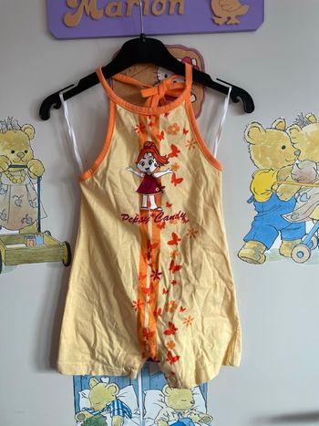 Combishort à motifs, taille 18 mois