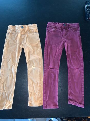 Lot 2 jean slim fit ikks 6 ans