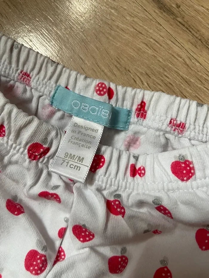 Bas de pyjama fille 9 mois - photo numéro 2
