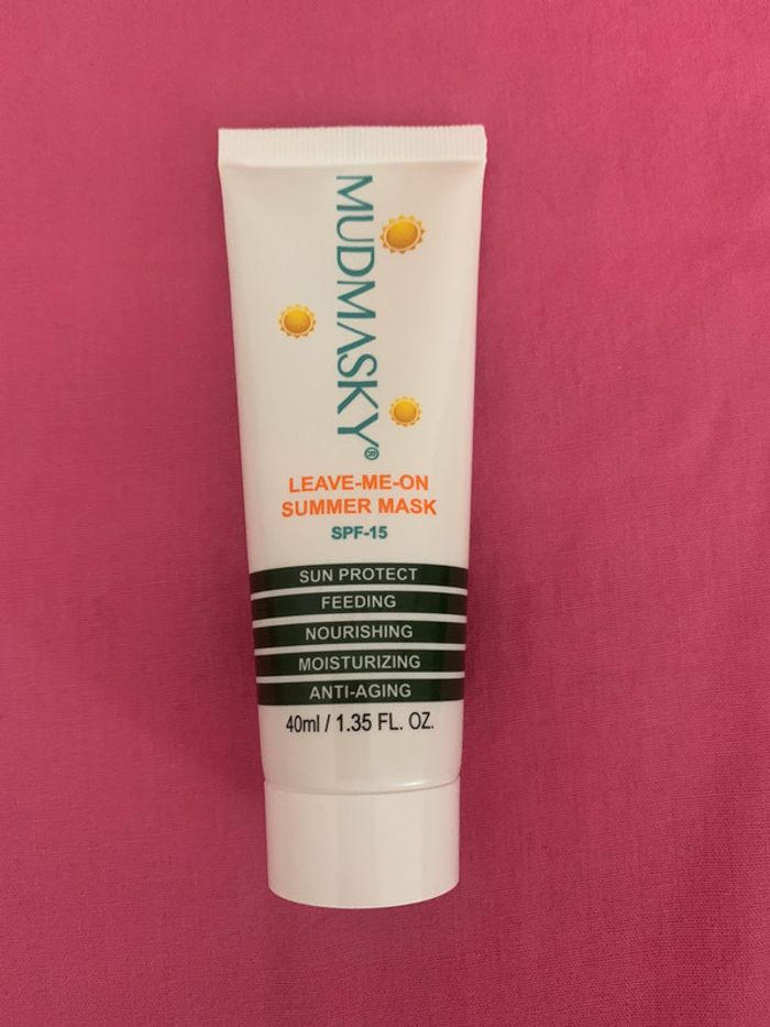 Masque visage Mudmasky