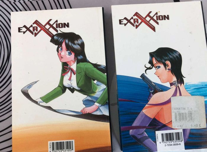 Lot  2  mangas  Exaxxion  2 et 4 - photo numéro 2