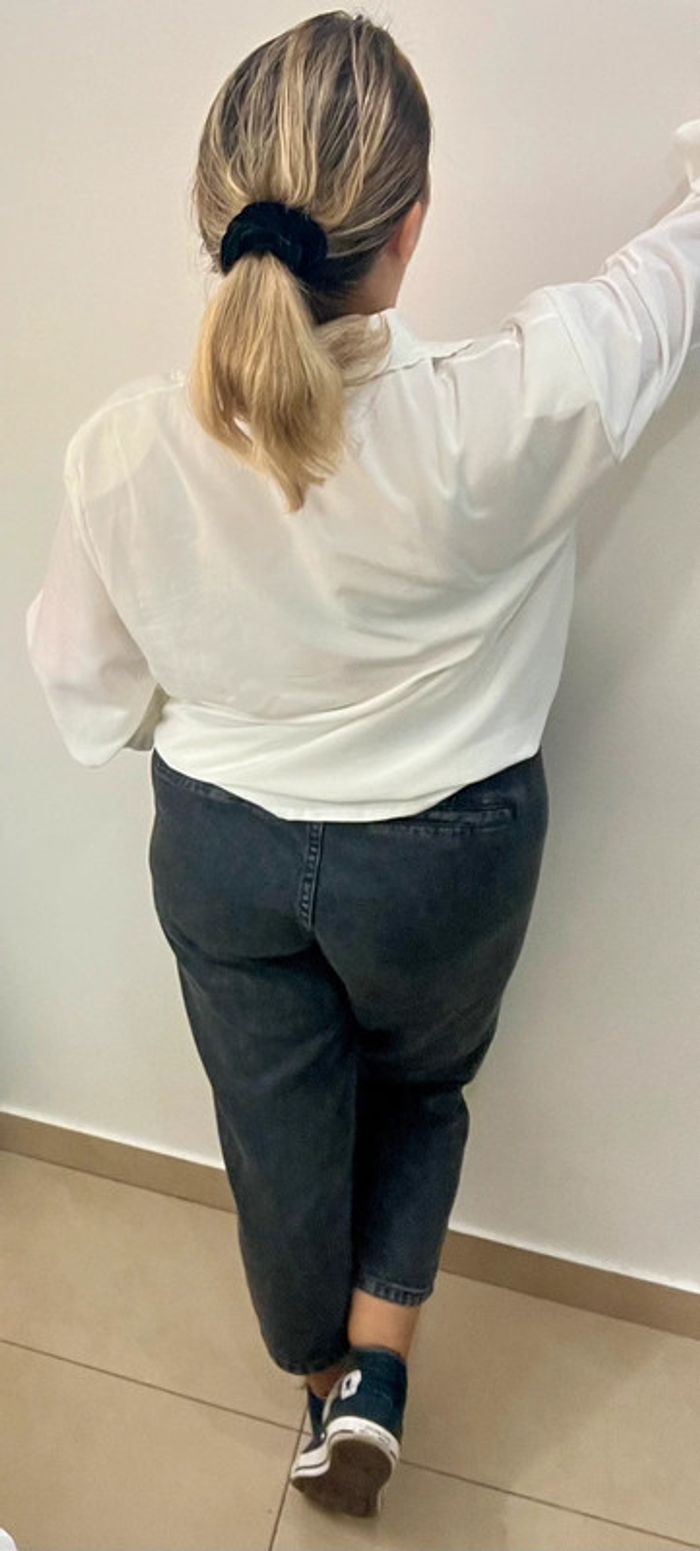 Chemise blanche brodée Taille 46 - photo numéro 7