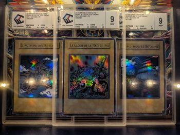 Lot de cartes Yu-Gi-Oh gradées 1996 : La Gloire de la main du roi