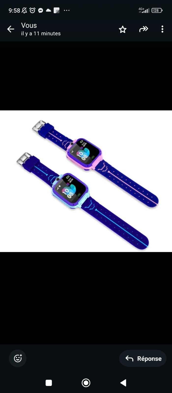 Montre enfant connecté - photo numéro 3