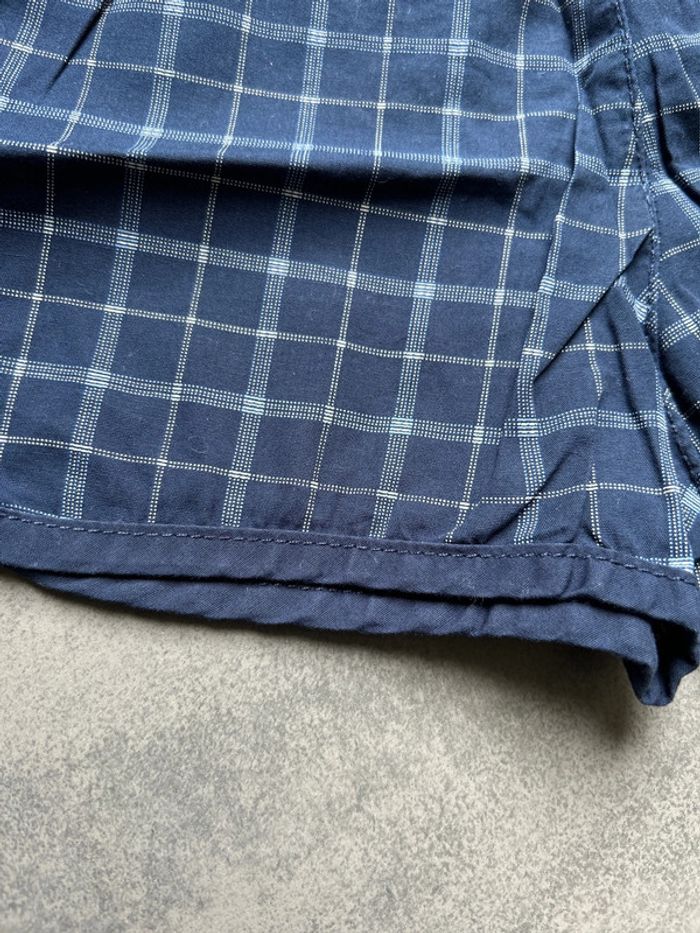 Short léger à carreaux marine garçon H&M - photo numéro 5
