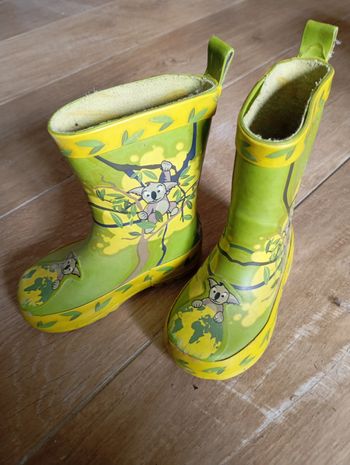 Bottes de pluie enfant mixte T21 jungle