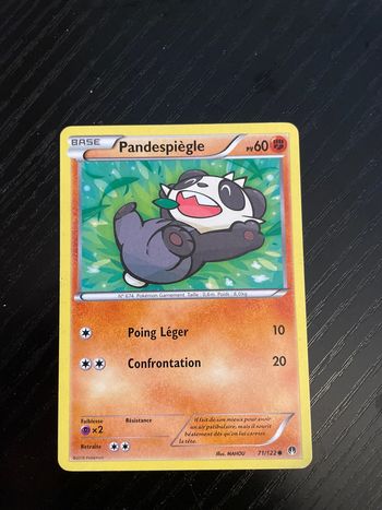 Carte Pokémon Pandespiègle 71/122