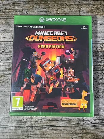 Minecraft Dungeons Hero Édition - Jeu Xbox Series X Neuf Blister Microsoft VF