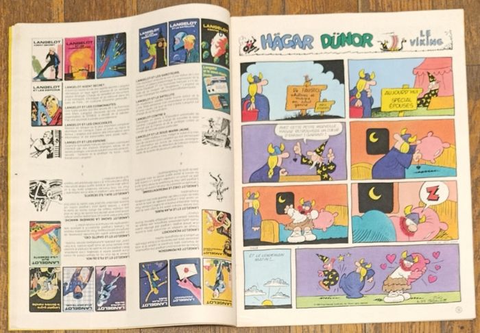 Ancien Journal de Mickey avec cadeau Dossier Formule 1 Poster + vignettes N°1468 1980 vintage - photo numéro 7