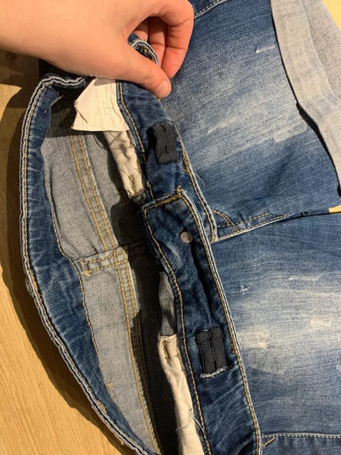 Short en Jean Zara - Taille 36 - photo numéro 6