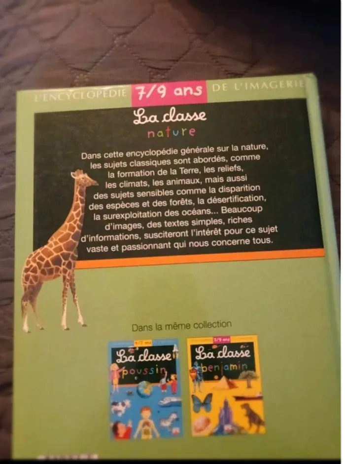 Encyclopédie La classe nature 7/9 ans bon état - photo numéro 3