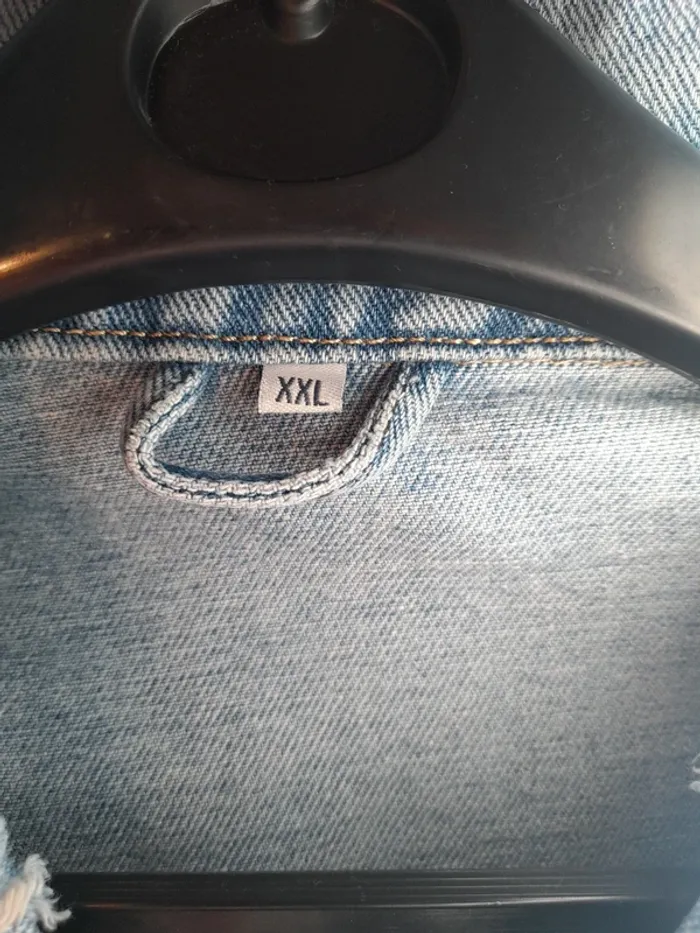 Veste en jean longue - photo numéro 5