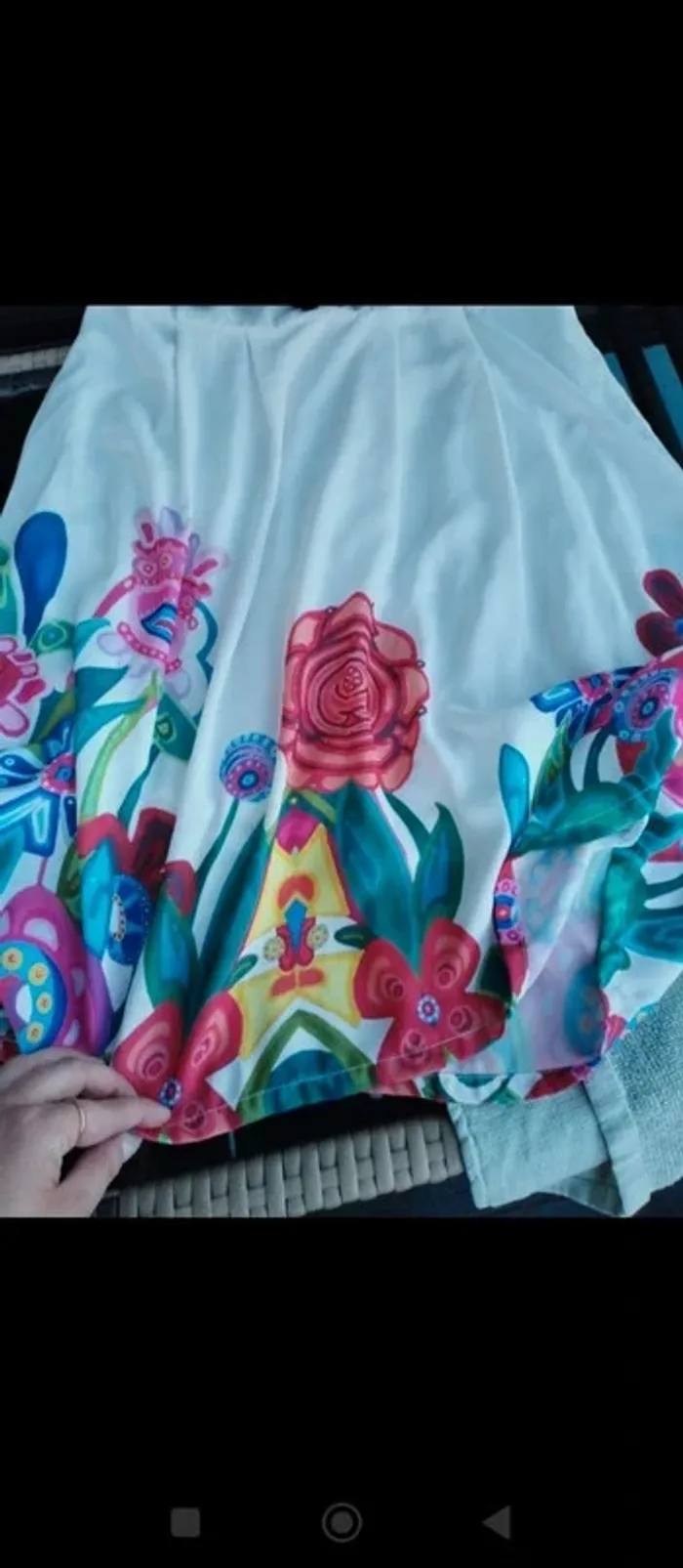 🌼 Robe 101 Idées – Taille 38 M – Imprimé fleuri coloré parfaite pour l’été🌈 - photo numéro 8