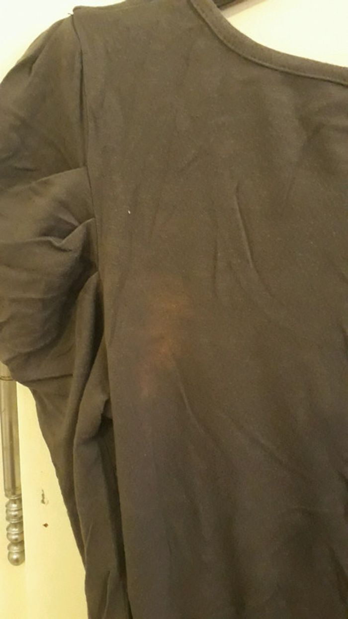 Blouse manches 3/4 grise TM - photo numéro 4