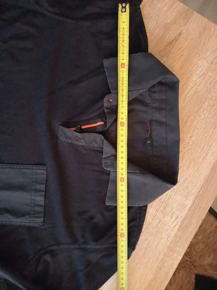 Polo noir homme S - photo numéro 9