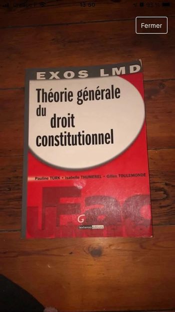 Théorie générale du droit constitutionnel