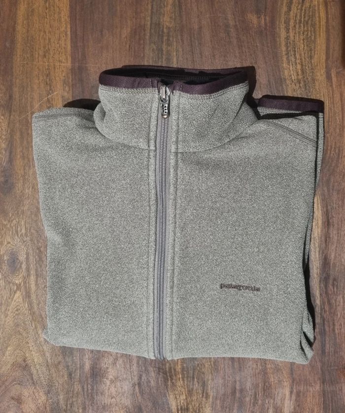 Veste polaire marron à fermeture Patagonia Femme Taille S - photo numéro 2