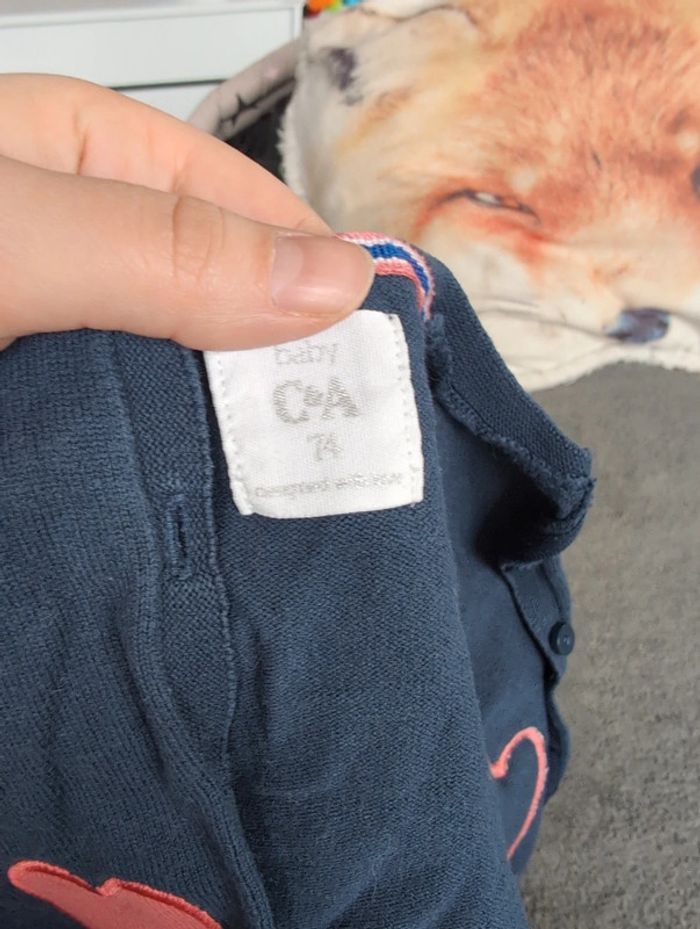 Gilet court fille 9 mois - photo numéro 2