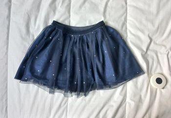 Jupe  bleu foncé  okaidi t4 ans