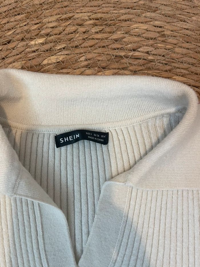 Pull crème T36 - photo numéro 3