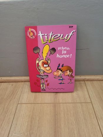 Livre titeuf tcheu la honte
