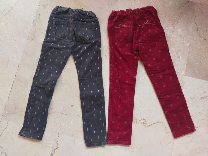 Jeans velours T.5/6A - photo numéro 4