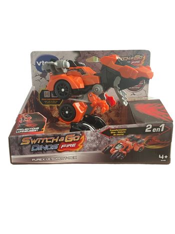 Switch And Go Dinos Fire Furex, le Super T-Rex 2 en 1 Vtech neuf