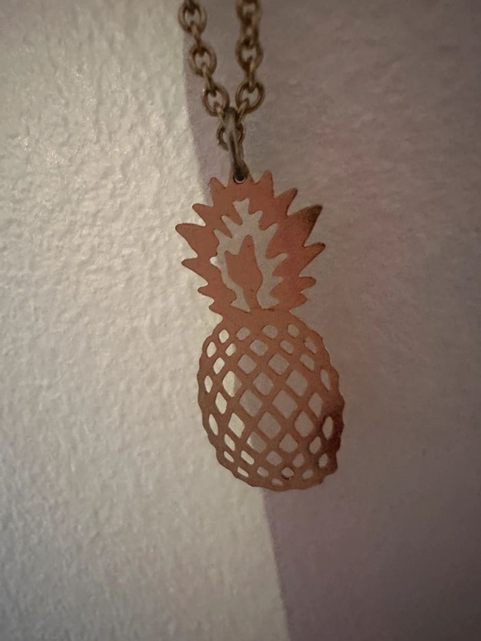 Collier ananas ajustable moa - photo numéro 4