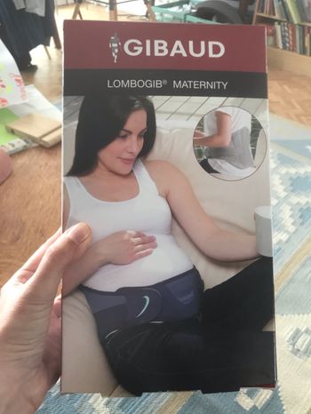 Ceinture lombaire et abdominale de grossesse