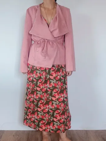 veste rose  T44