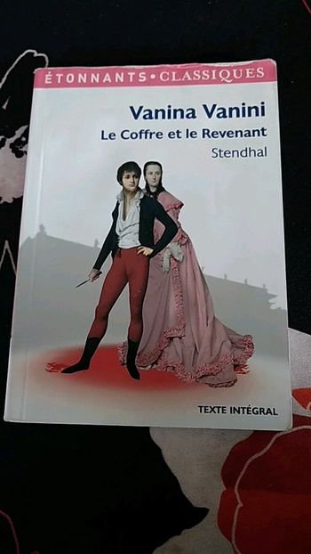 Livre de poche Vanina Vanini