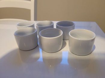 Lot 6 petits pots en céramique