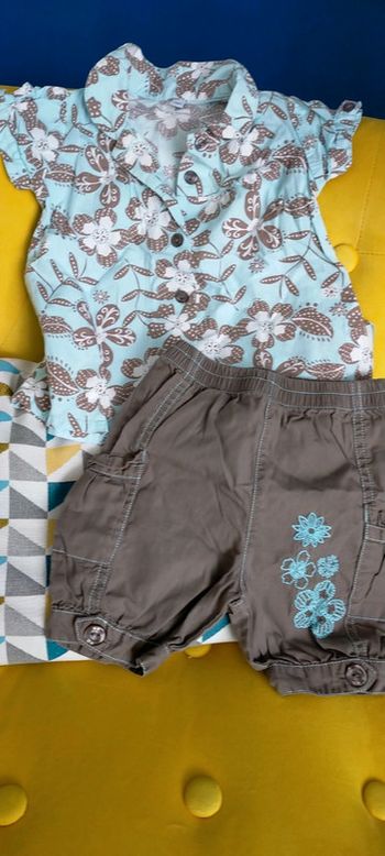 Ensemble haut + short